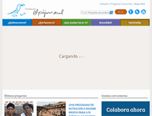Tablet Screenshot of elpajaroazul.org